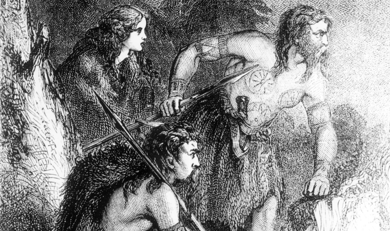 Caledonians, or Picts (engraving) 