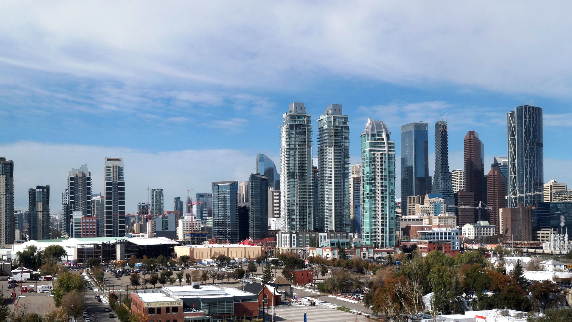 File:Calgary skyline, Canada; October 2019.jpg