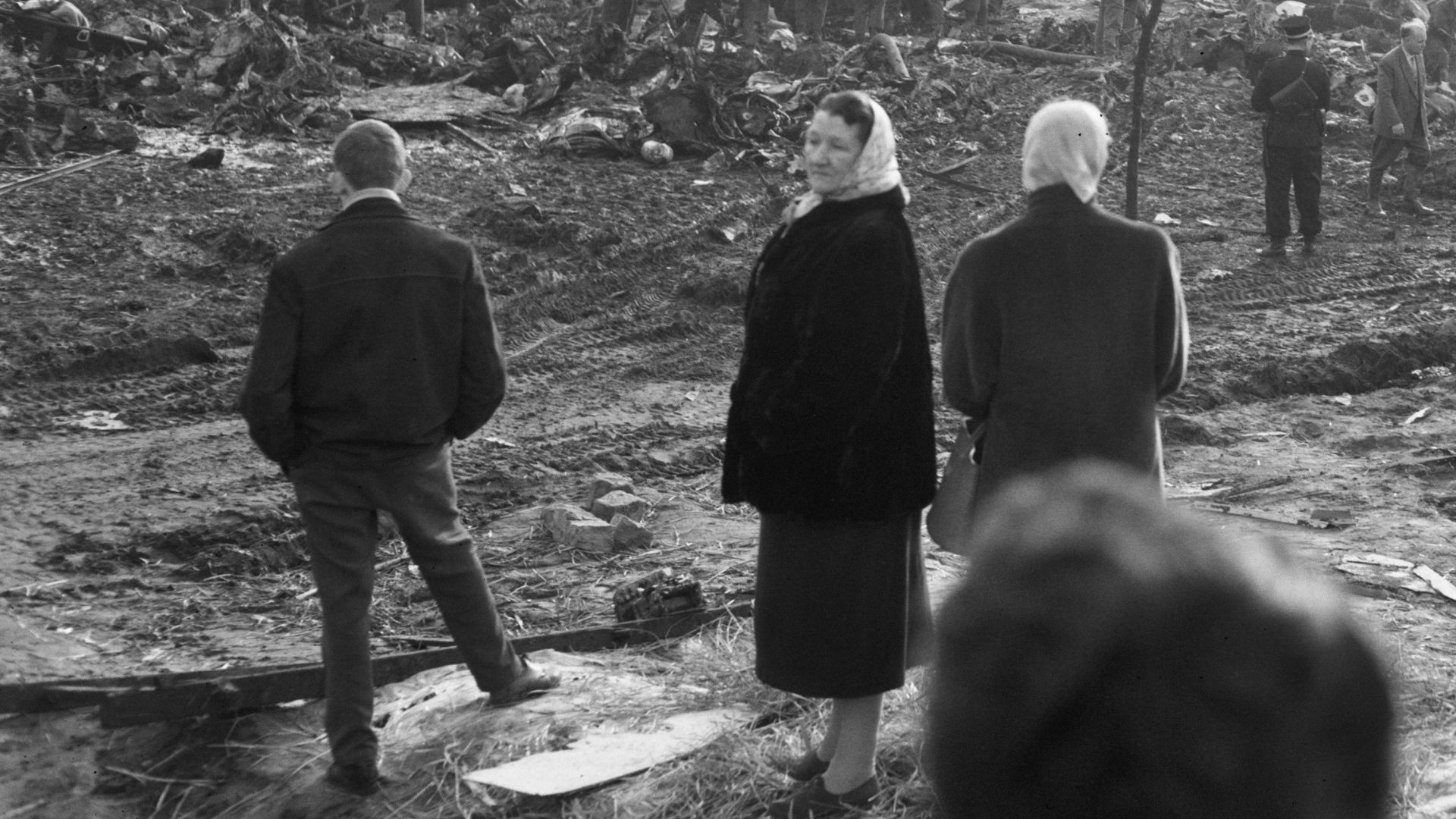 File:Ramp met Sabenavliegtuig bij Brussel, overzicht van de wrakstukken, Bestanddeelnr 912-1027.jpg