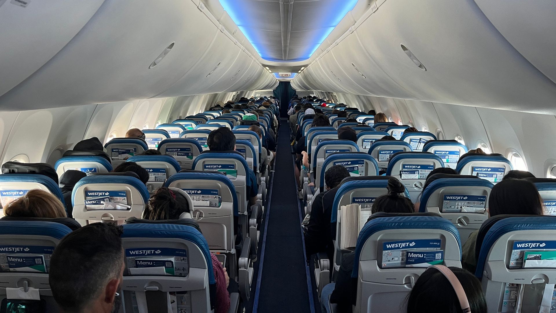 File:WestJet Boeing 737 MAX 8 Interior.jpg