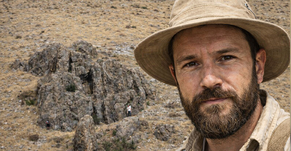 Aerial view from the east of El Fontanar