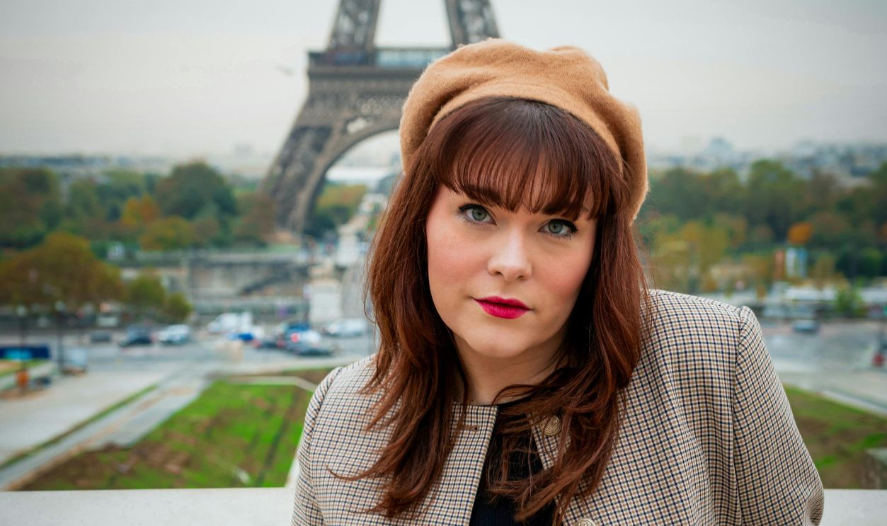 Elegant Woman in Paris 