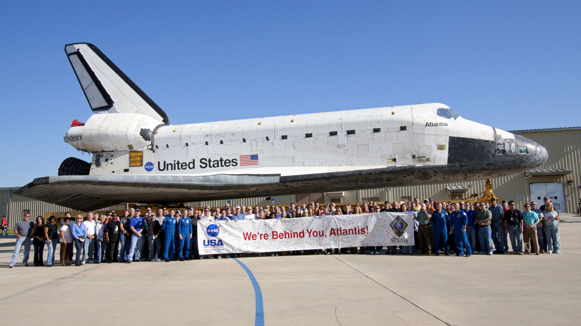 File:STS-135 Atlantis rollover commemorative photo.jpg