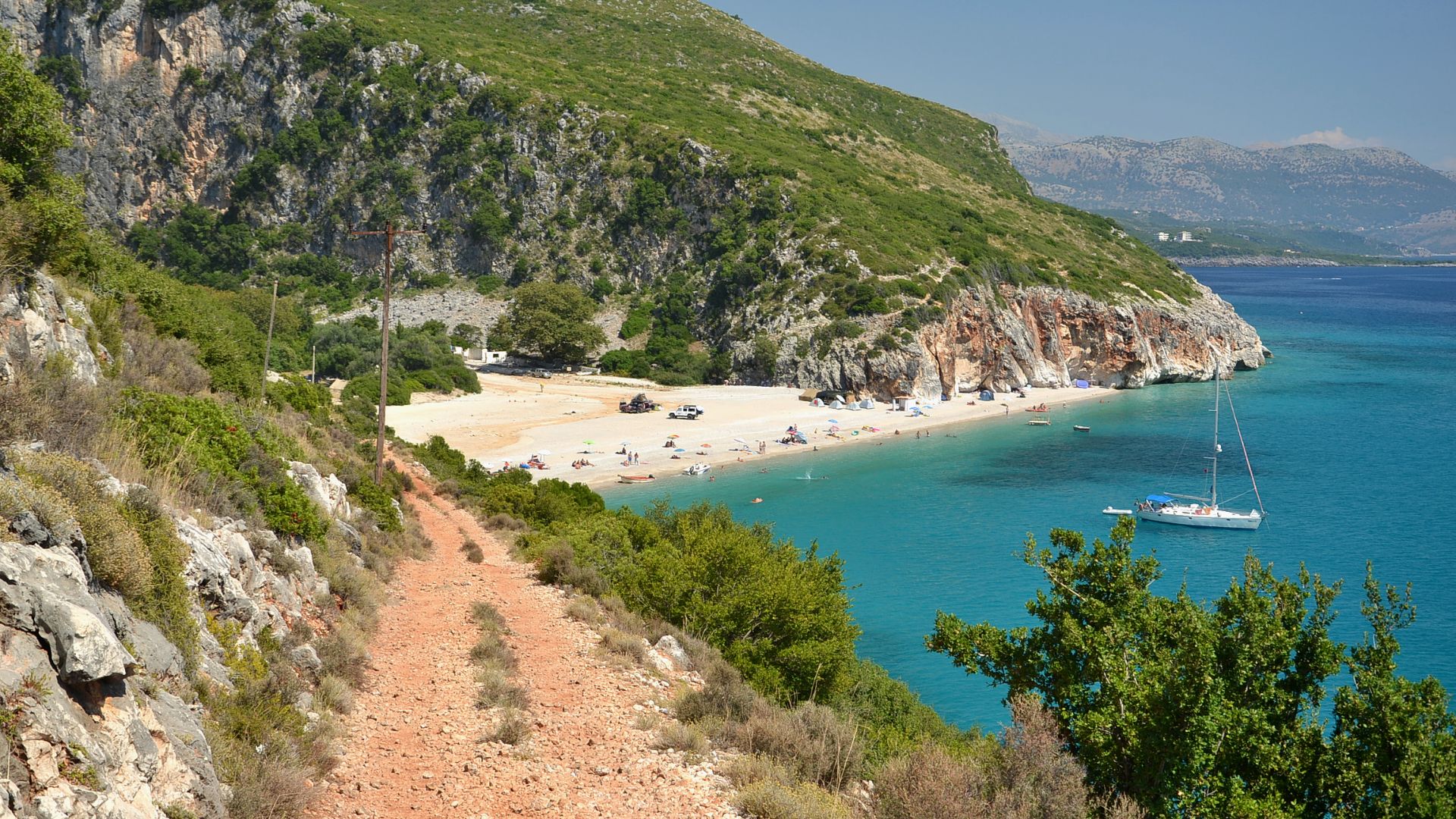 File:Gjipe beach, Albania.JPG