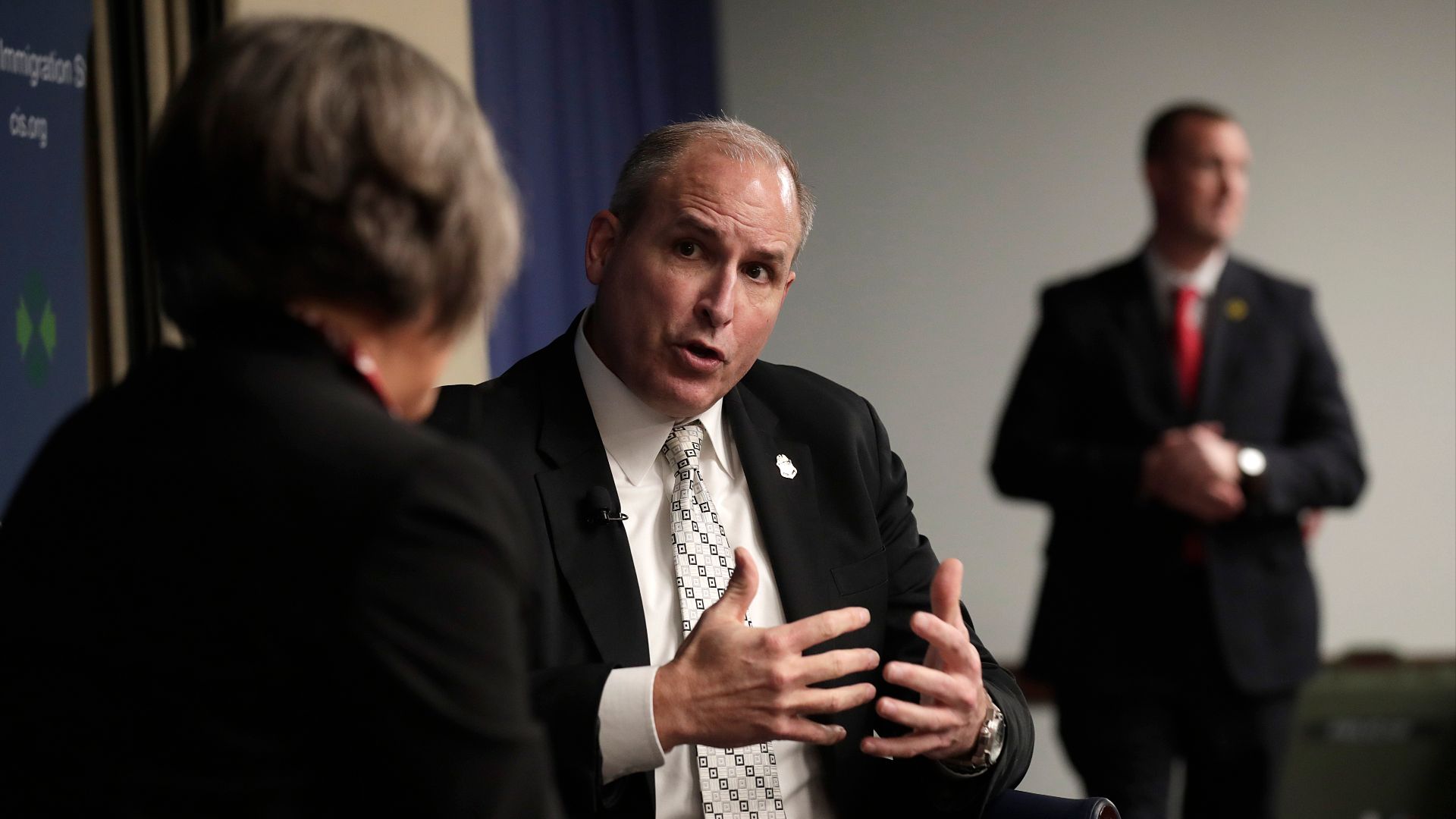 File:Commissioner Morgan discusses CBP and immigration policy at Ntl Press Club (49249845337).jpg