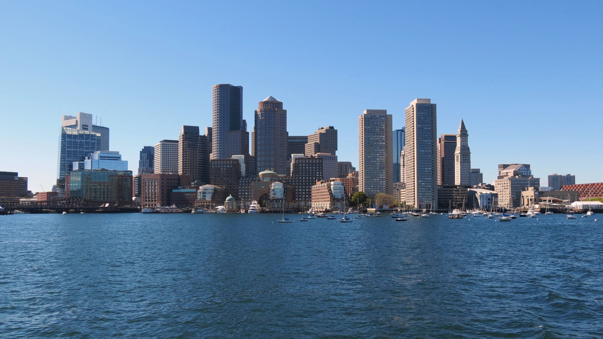 File:Boston from the Harbour, Massachusetts (493363) (10772135475).jpg
