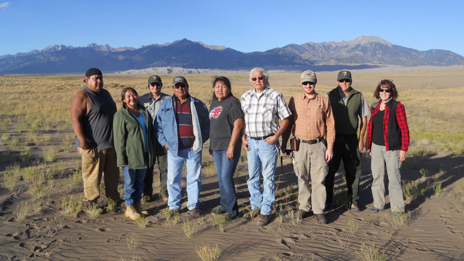 File:Ute Tribe of the Uintah and Ouray Reservation, Ute Mountain Ute, and Southern Ute with NPS Staff (959f78d7-d86e-40dd-b5b8-607648ebd7a4).JPG
