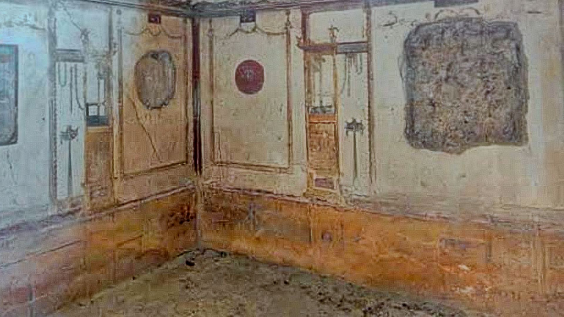 File:House of the Vettii VI 15,1 Pompeii 2017 Looking from doorway towards north-east corner of oecus on south side of atrium courtesy of Buzz Ferebee.jpg