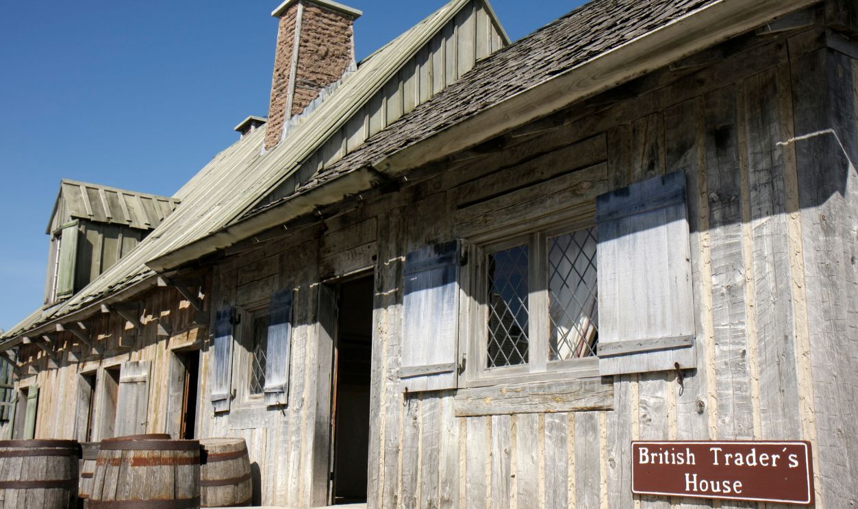 Gettyimages - 671218022, Colonial Michilimackinac, British Trader's House. Colonial Michilimackinac, British Trader's House.