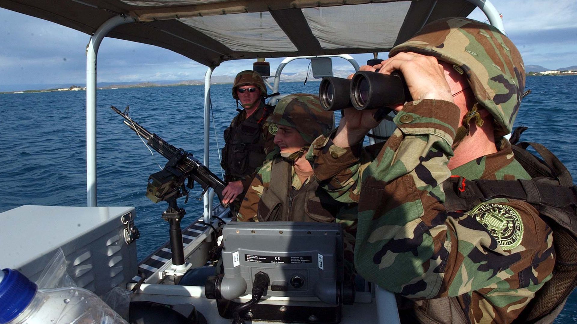 File:Guantanamo, US Coast Guard patrols the Bay.jpg