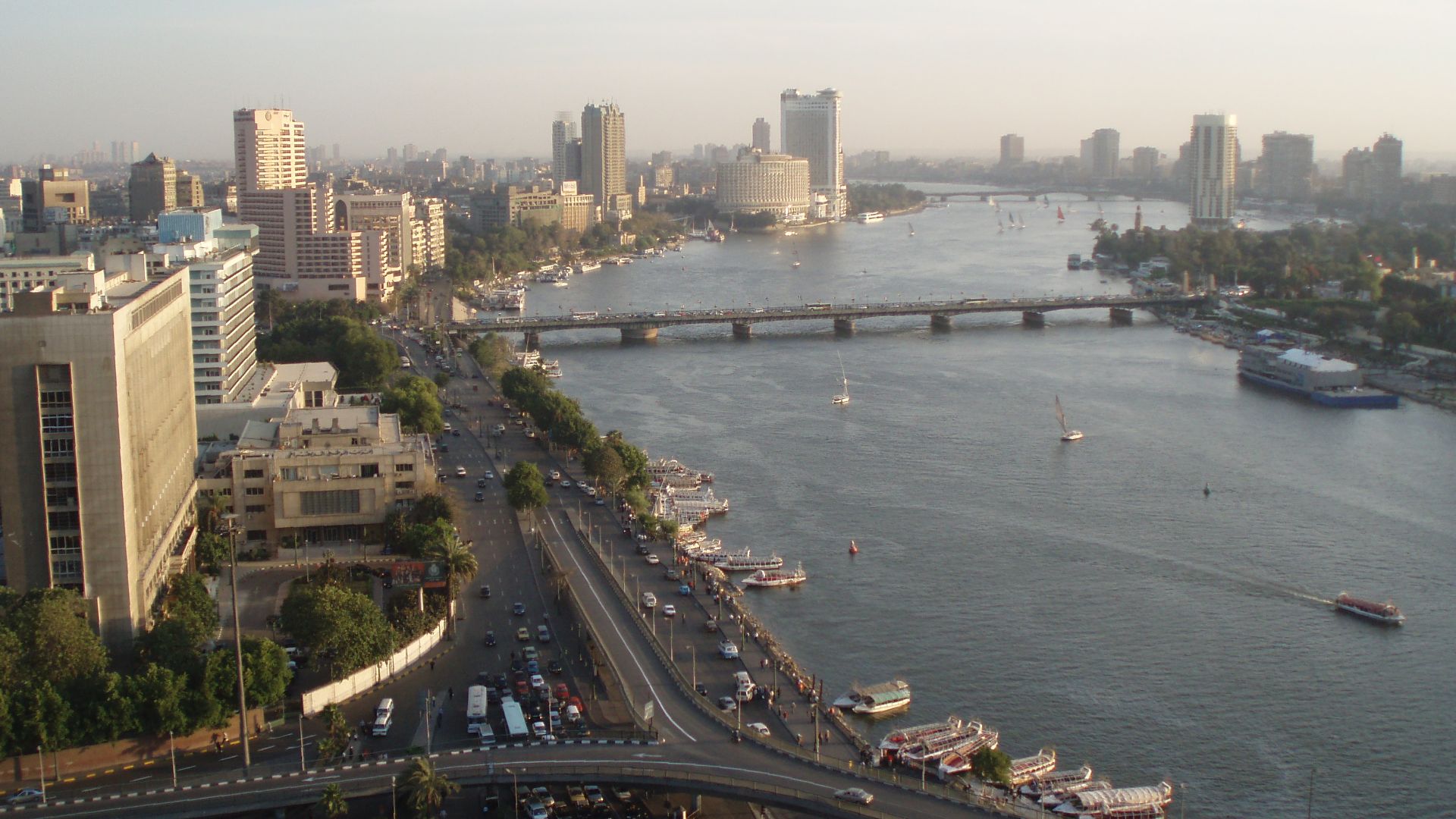 File:The Nile River at Cairo.jpg