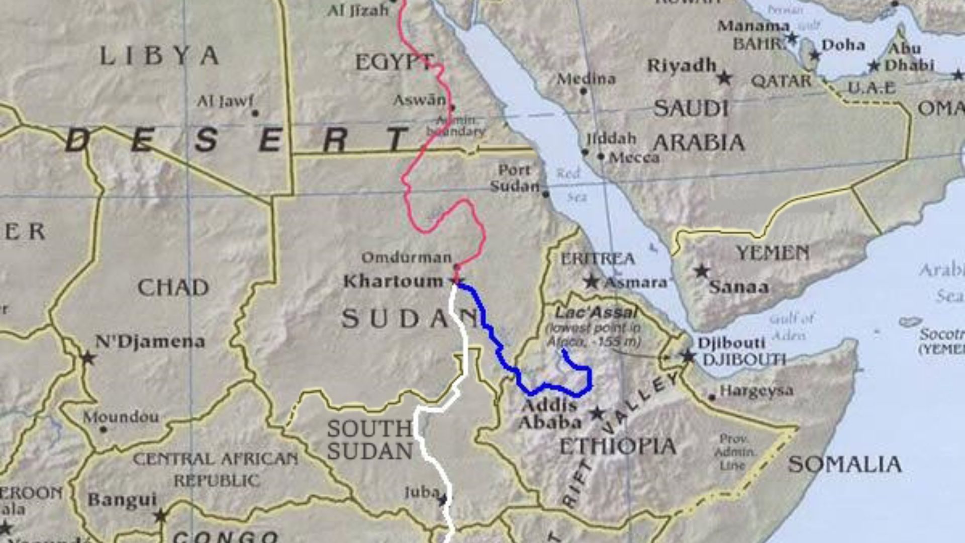File:River Nile route.jpg