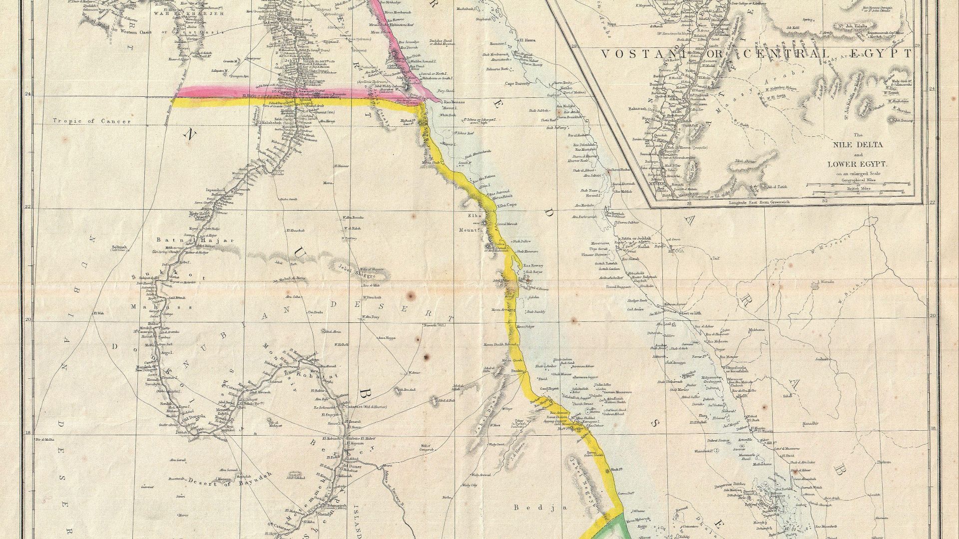 File:1858 Dispatch Atlas Map of Egypt, Nubia, Abyssinia and the Red Sea - Geographicus - EgyptNubia-dispatch-1858.jpg