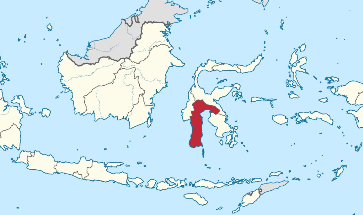 South Sulawesi in Indonesia