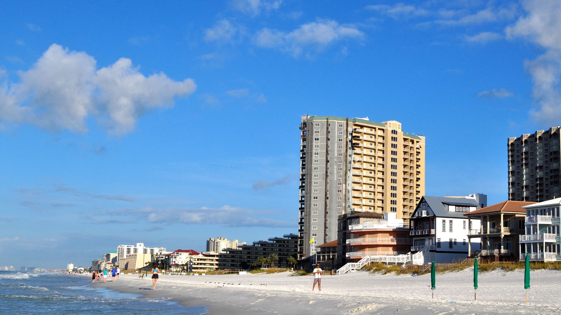 The oceanfront at Miramar Beach.