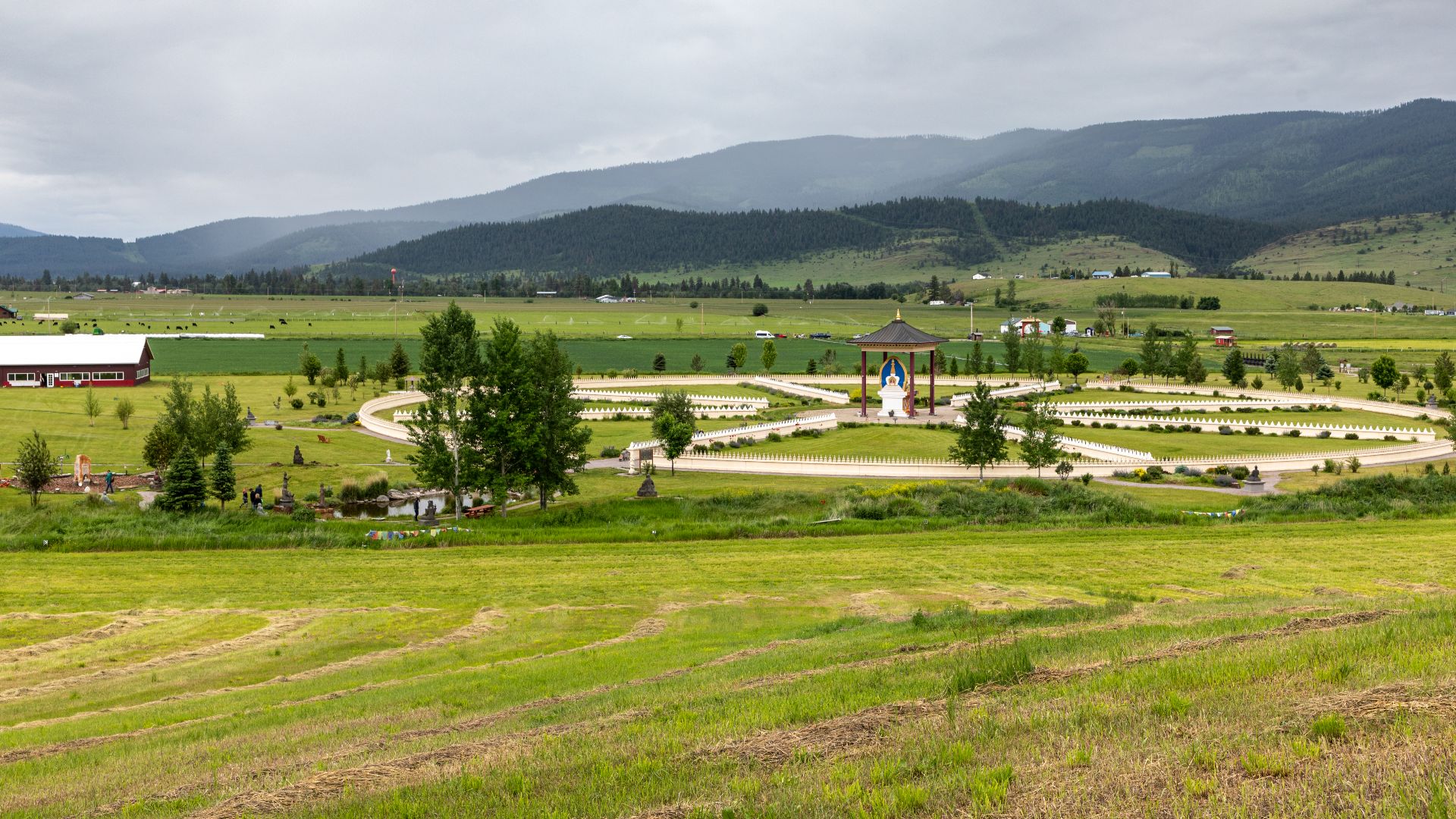 Garden of One Thousand Buddhas in Arlee, Montana, USA