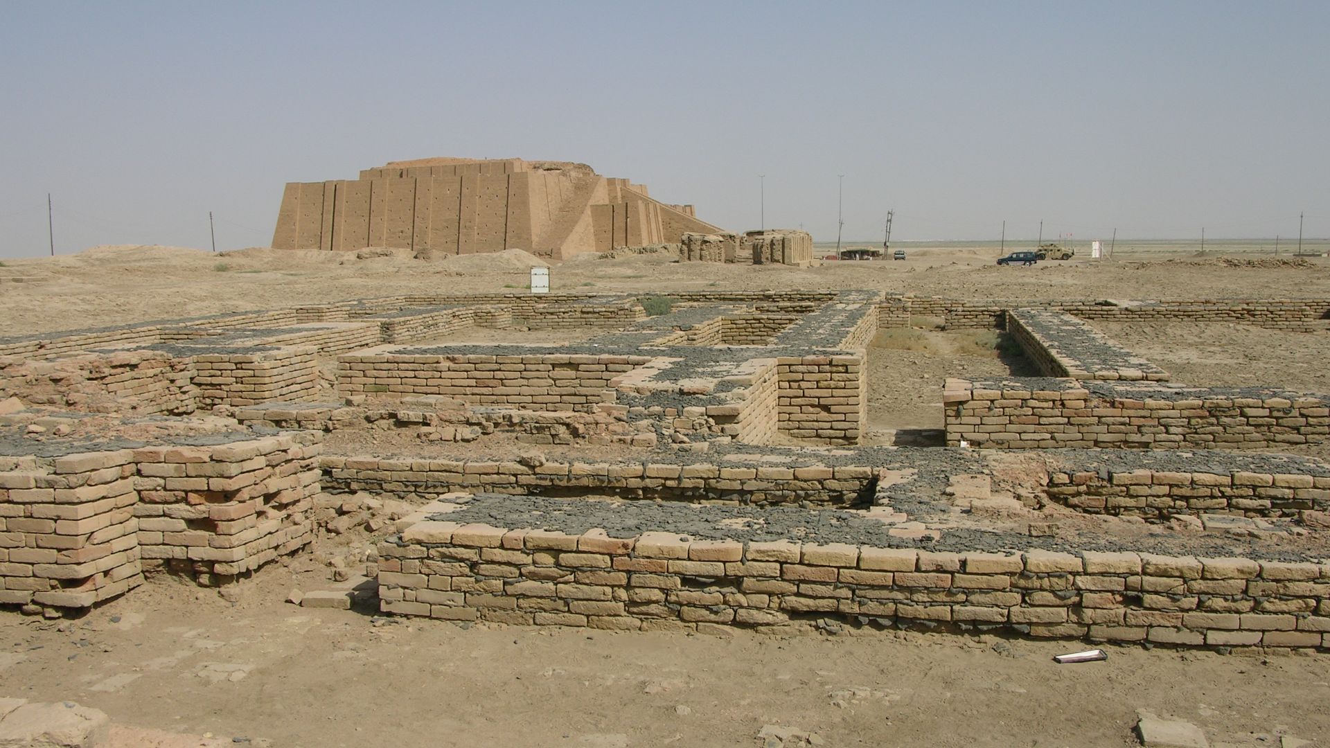 Ruins in the Town of Ur, Southern Iraq