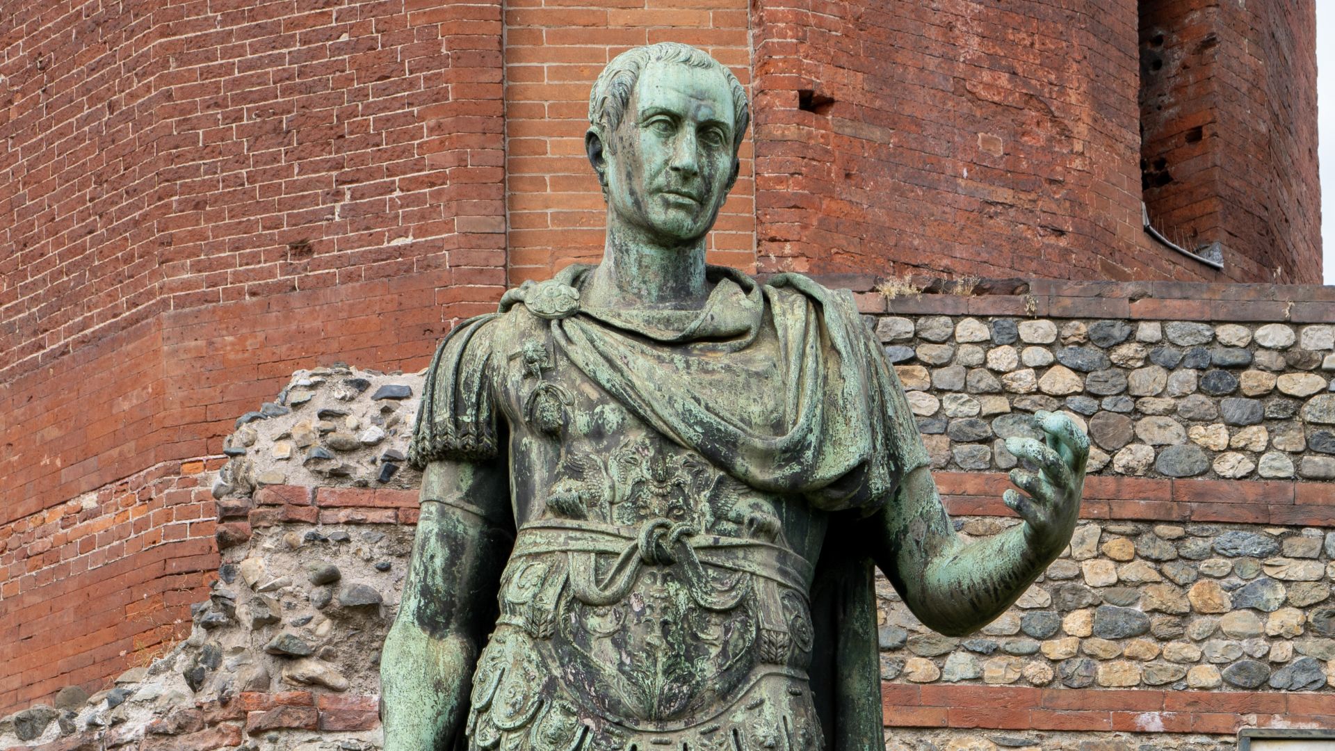 Statue of Julius Caesar in Turin