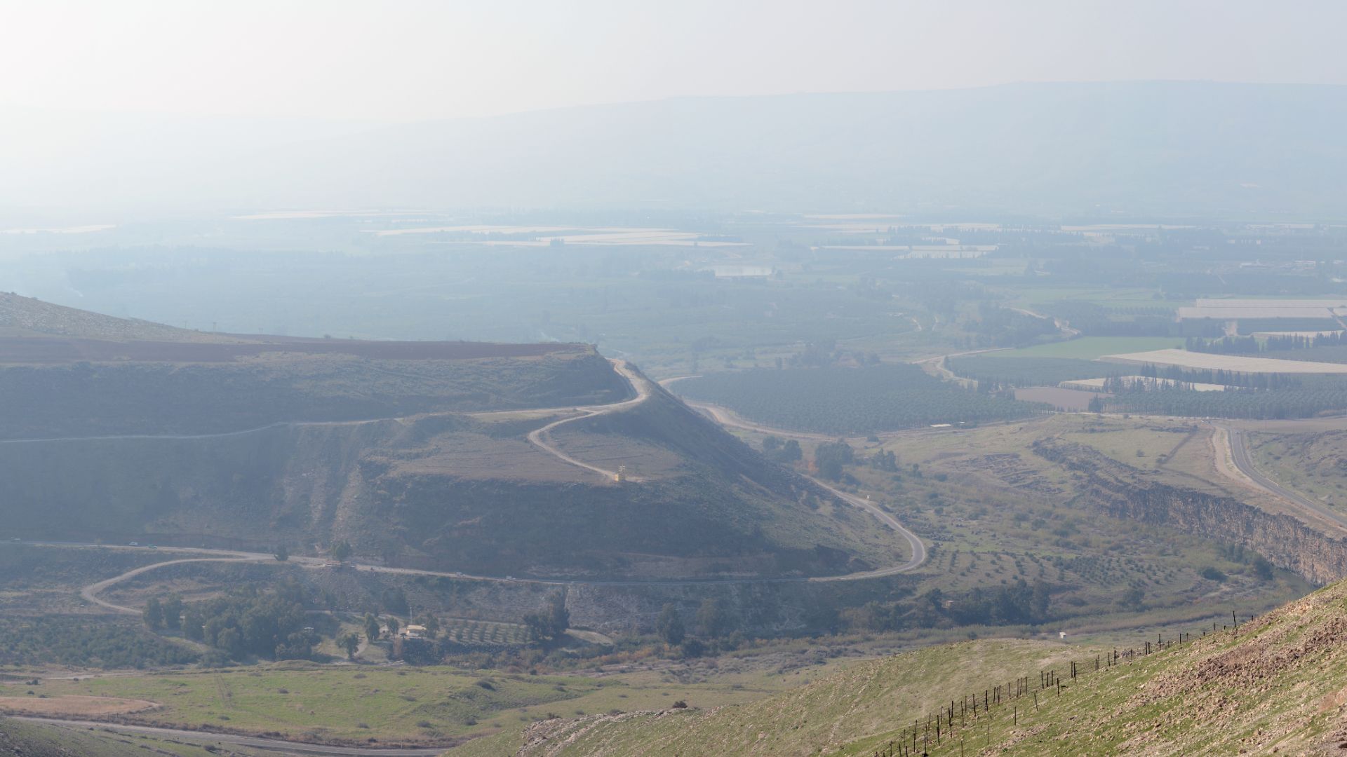 Jordan River valley