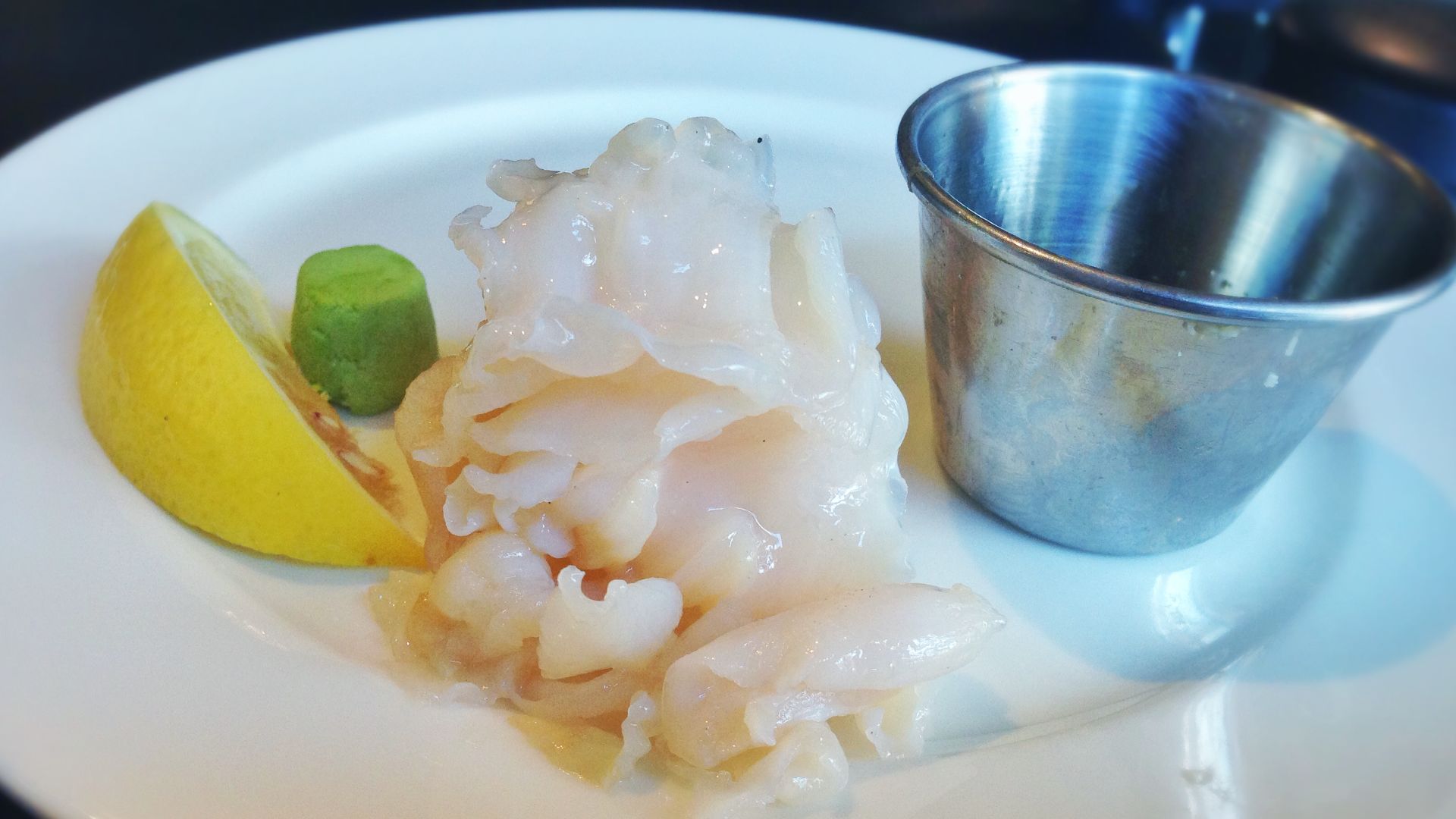 Geoduck & lemon