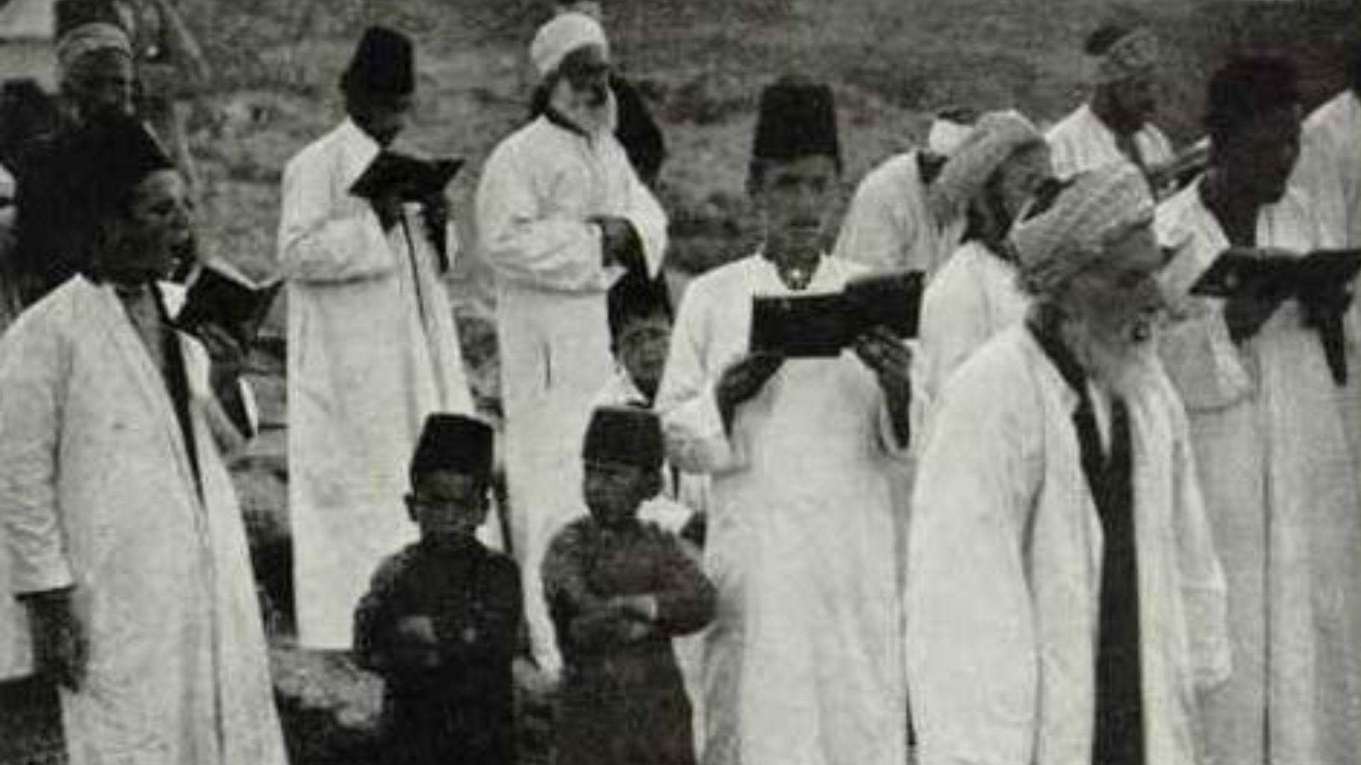 Samaritans at Prayer on the Eve of the Pilgrimage
