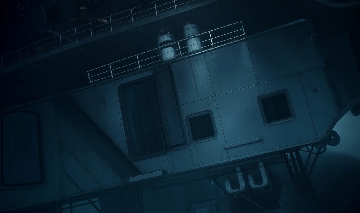 Screenshot from Trapped, Apple TV (2026), Modified