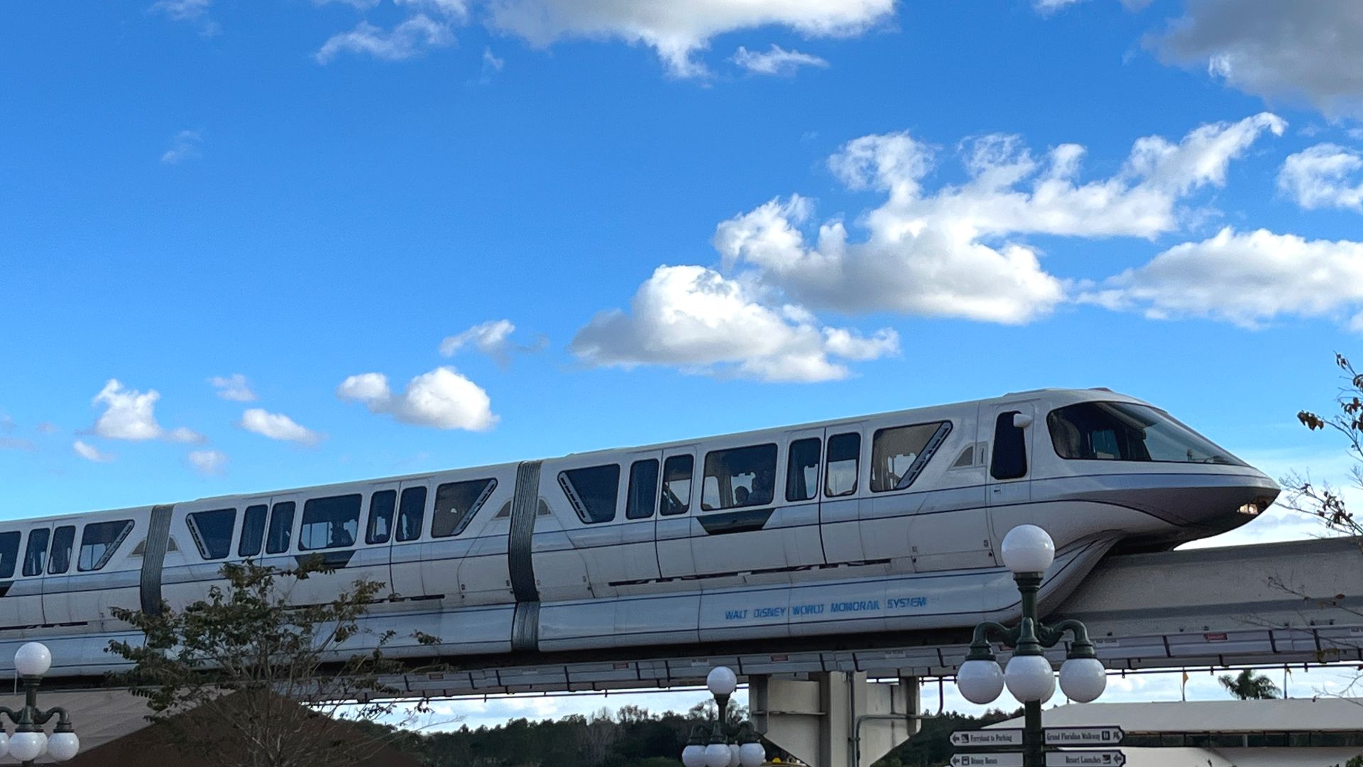 Walt Disney World Monorail System en février 2022.