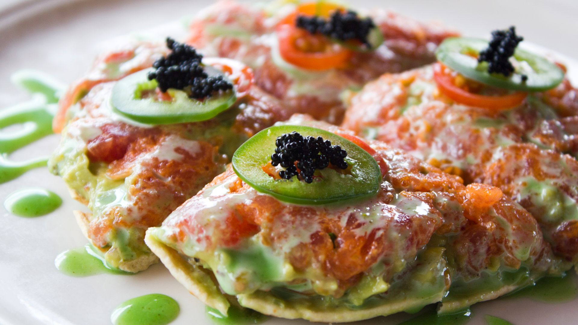 Sushi pizza