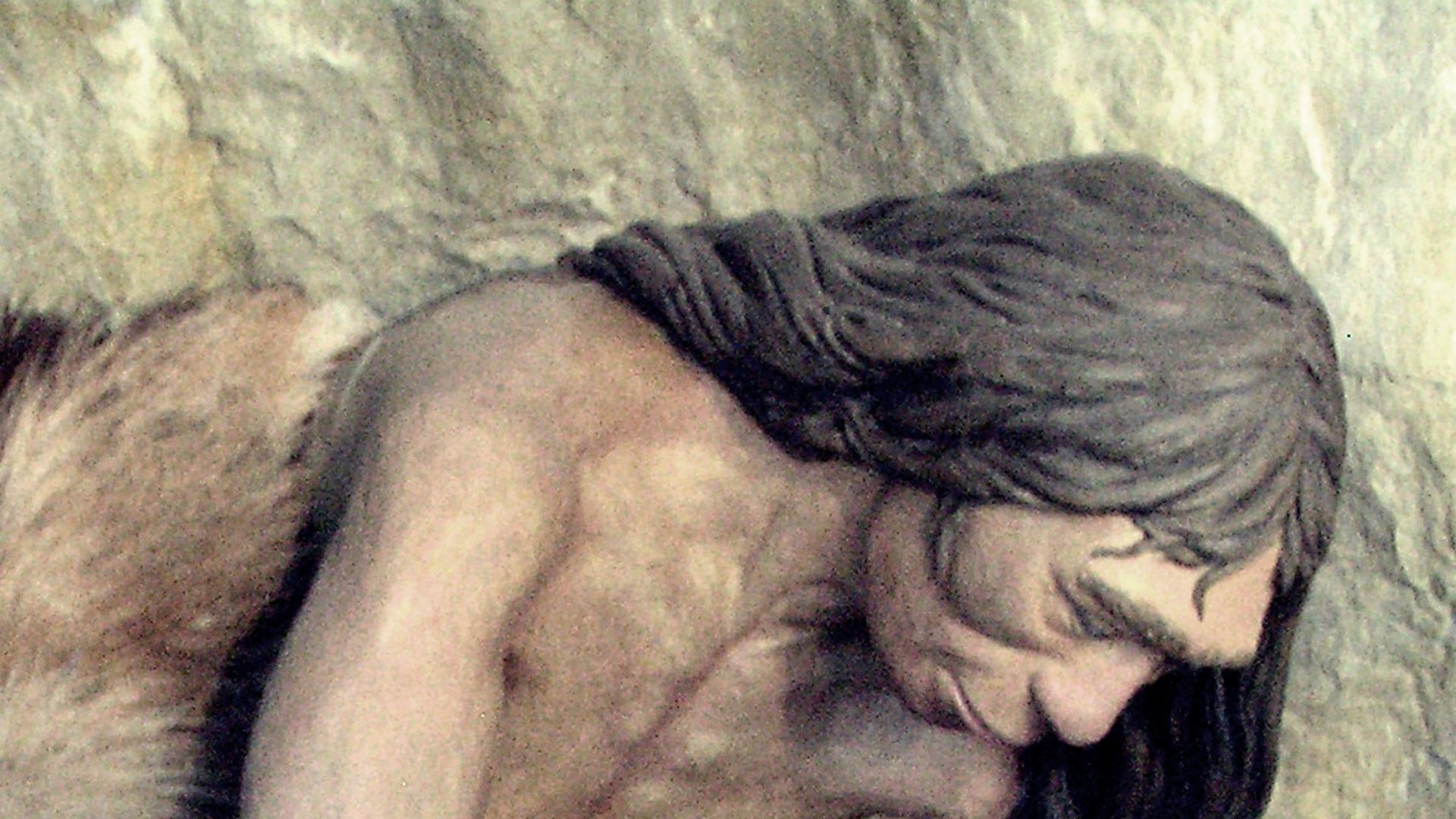 I'm fascinated by neanderthals and I believe that they had unimaginable spiritual life...
Taken in Anthropos Pavilion, Brno, Czech Republic.

www.mzm.cz/en/pavilonanthropos/