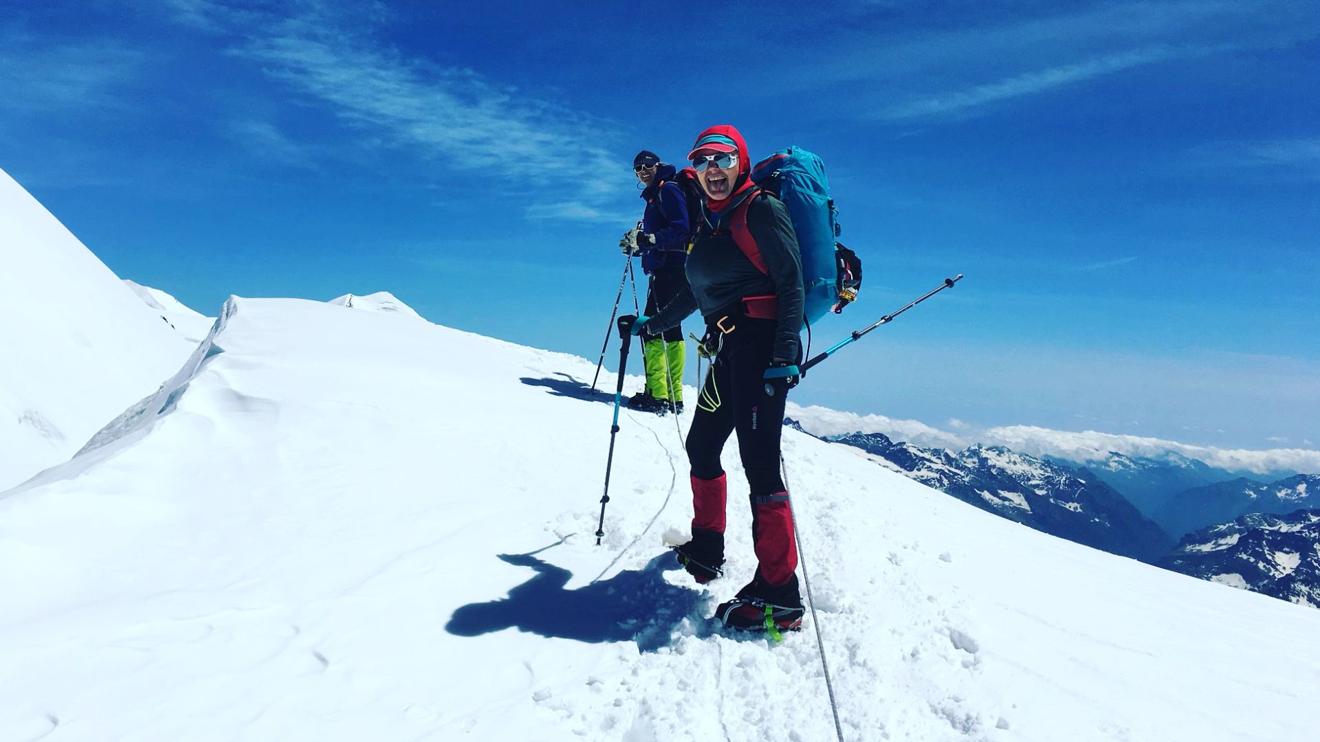 Traverse of Breithorn