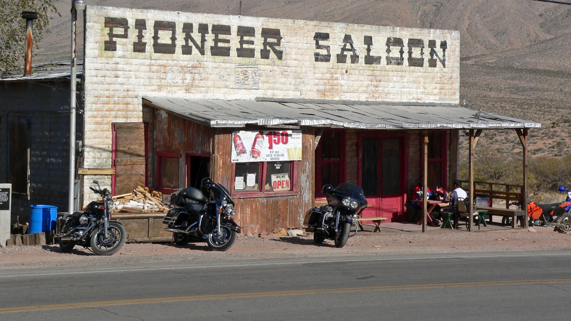 View of Pioneer Saloon, Goodsprings, Nevada