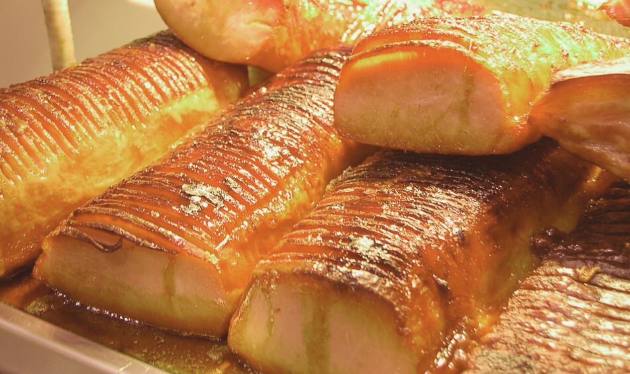 Roast peameal bacon