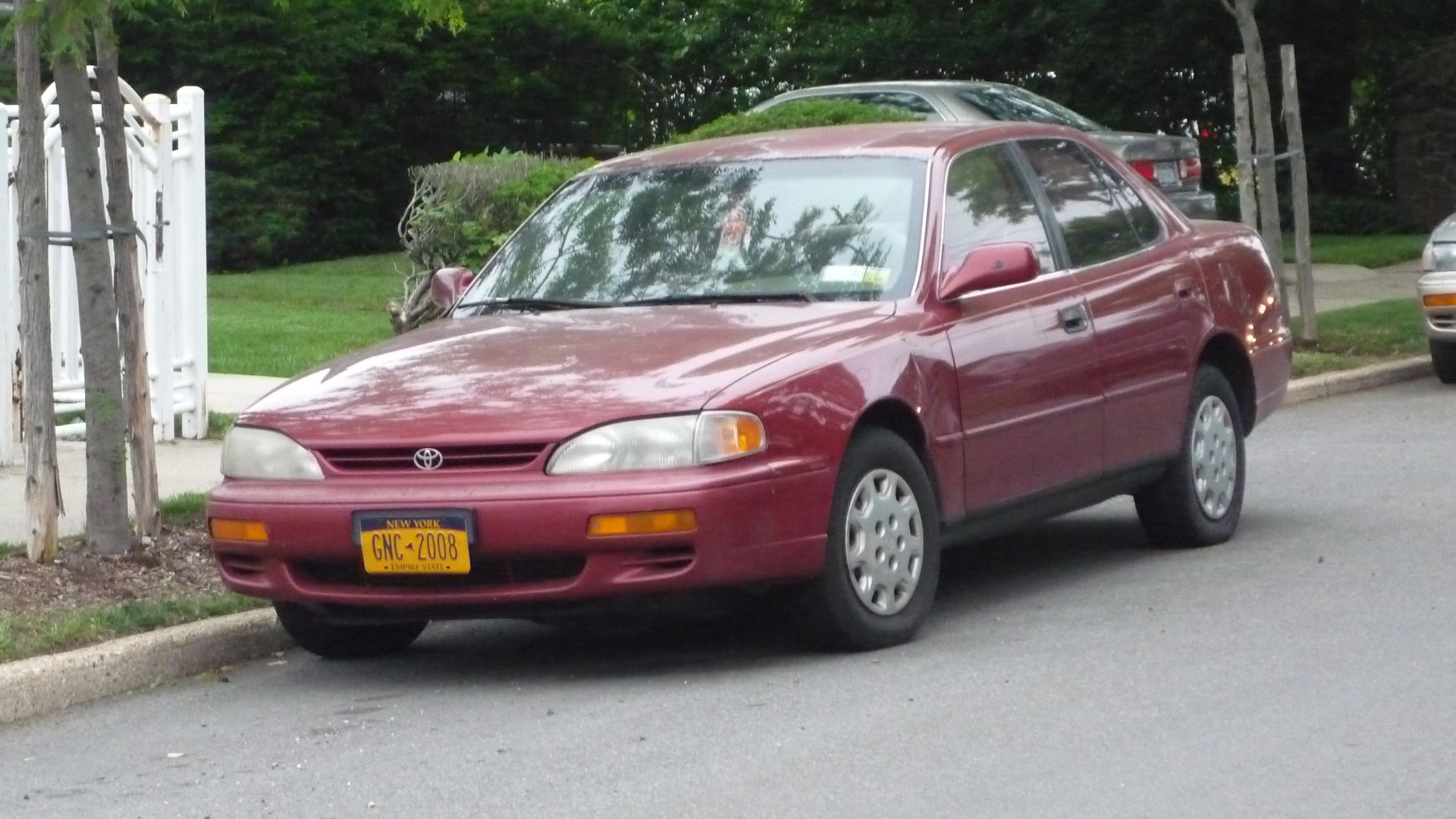 Just a regular old, reliable Camry parked in Far Rockaway, New York.