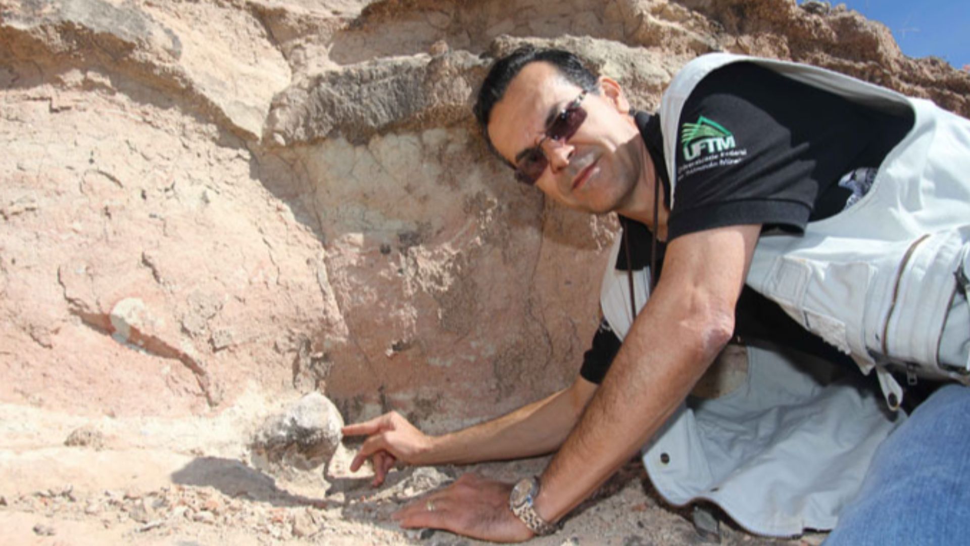 Fósseis do Dinossauro Parrudo