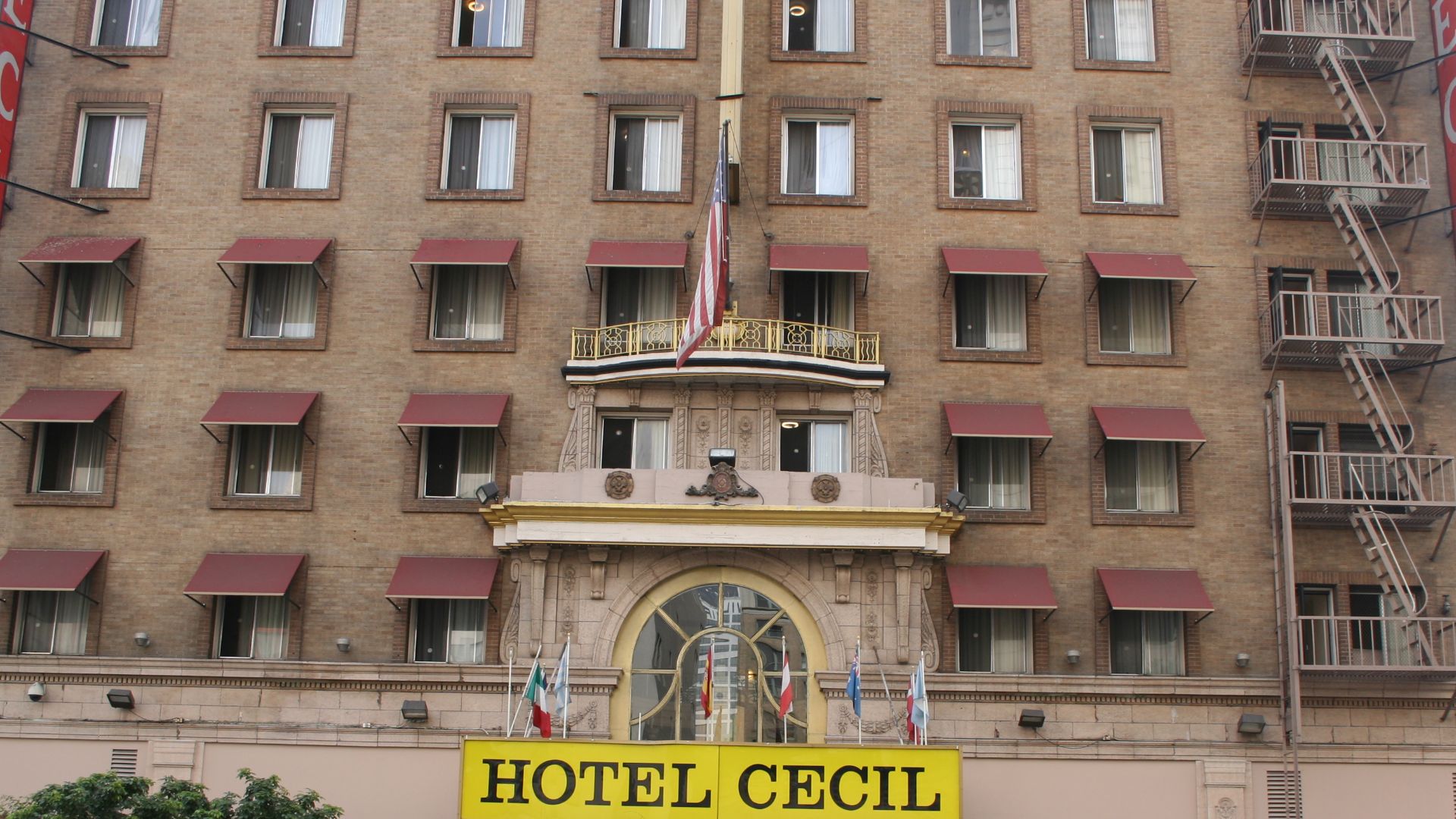 Cecil Hotel, 640 S. Main Street, Los Angeles, CA 90014.