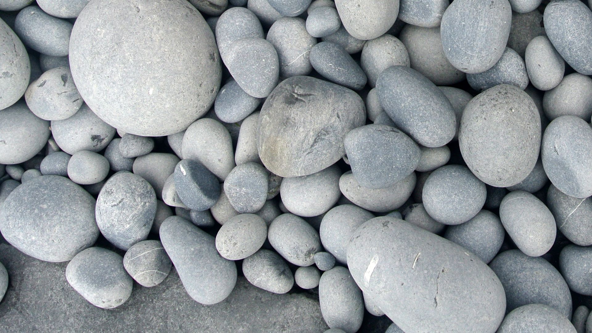 Beach cobbles at Nash Point, South Wales.
