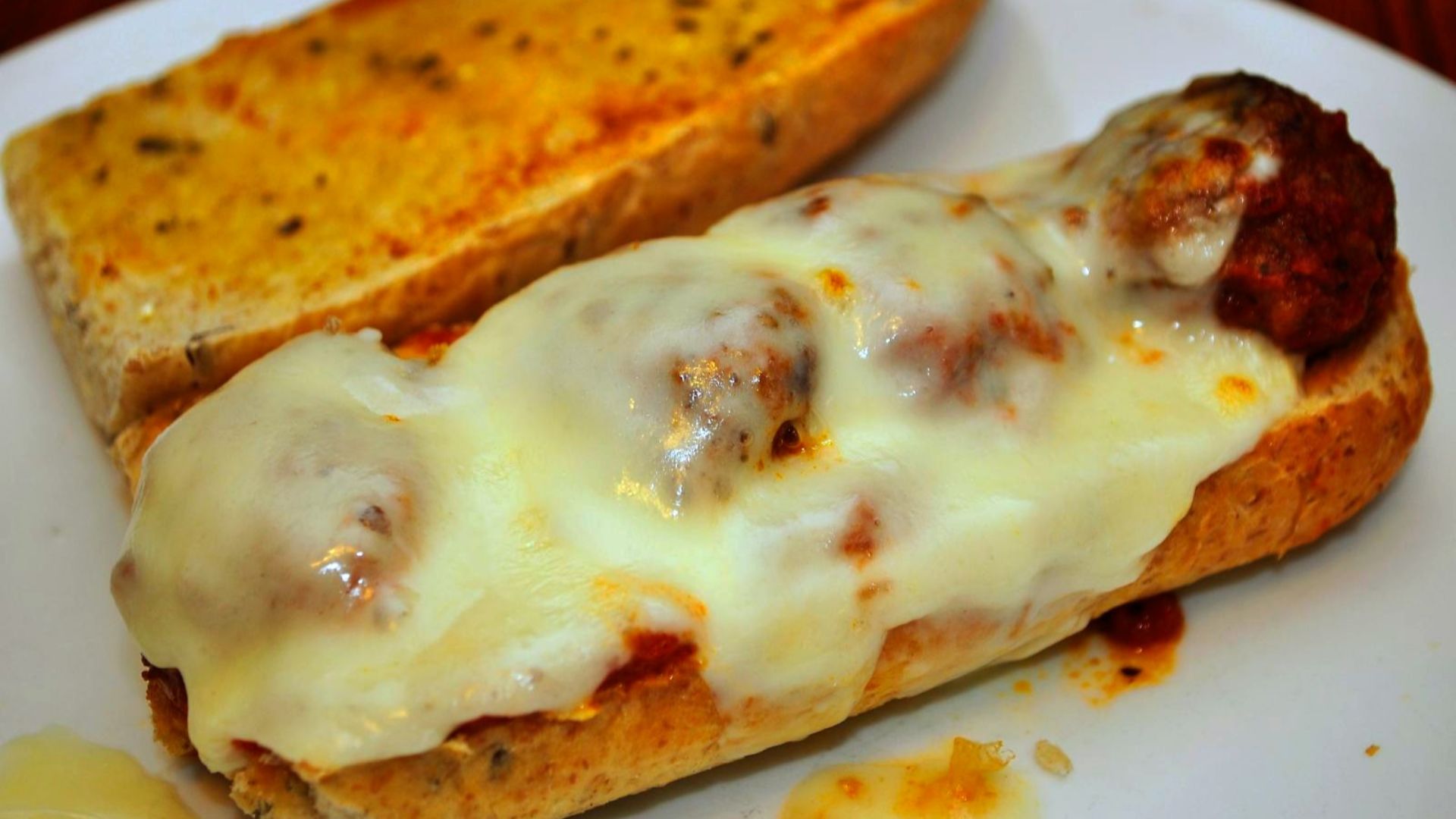 with mozzarella