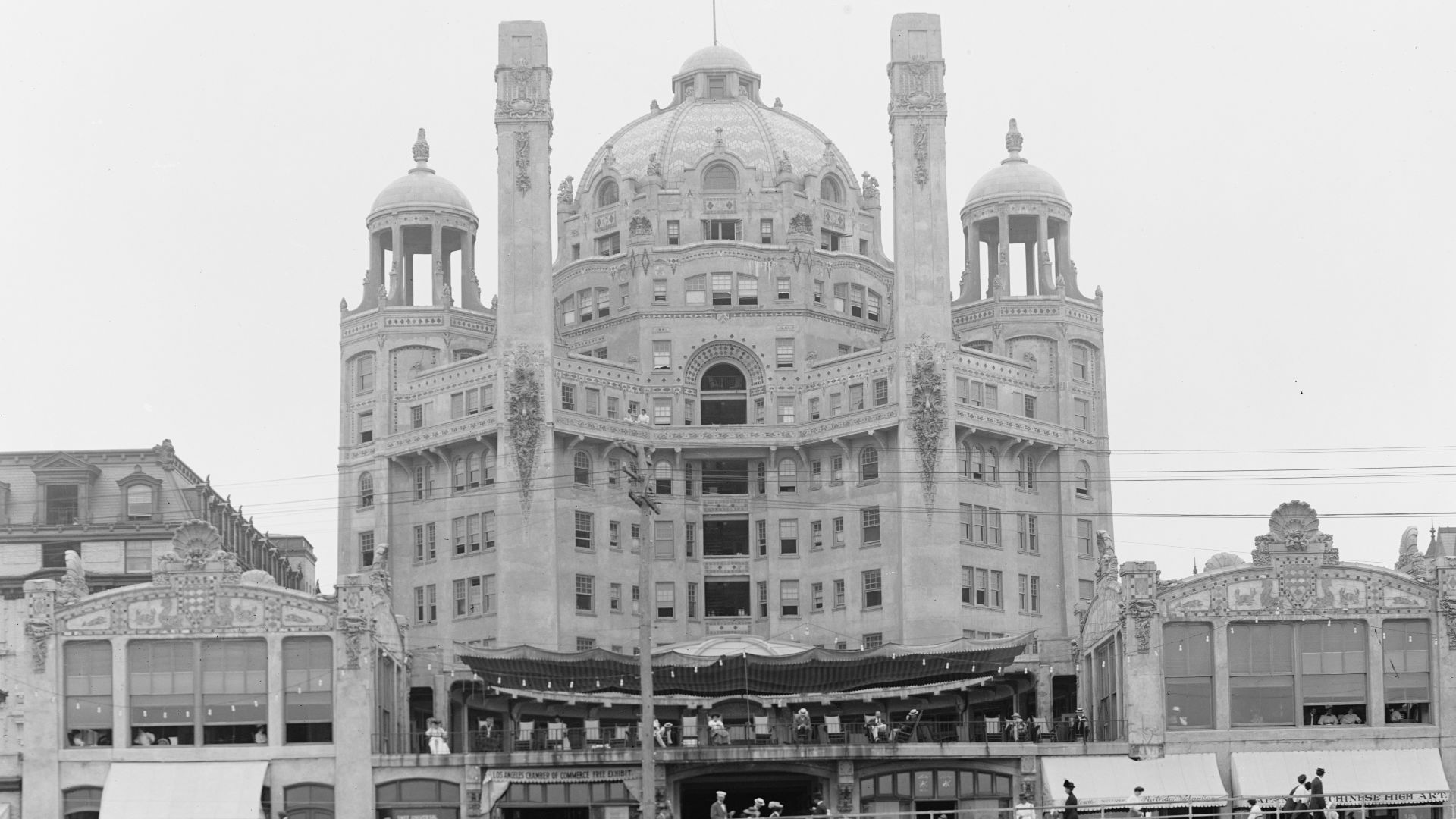 Marlborough-Blenheim Hotel, Ohio Avenue, Atlantic City, New Jersey; Price & McLanahan, Architects (1905-06)