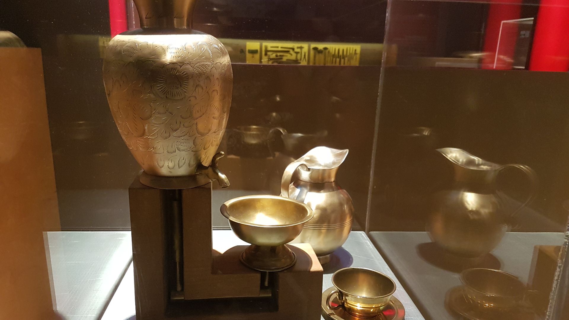 Automated vending machine, weight based, 1st century AD, Alexandria (reconstruction). Thessaloniki Technology Museum