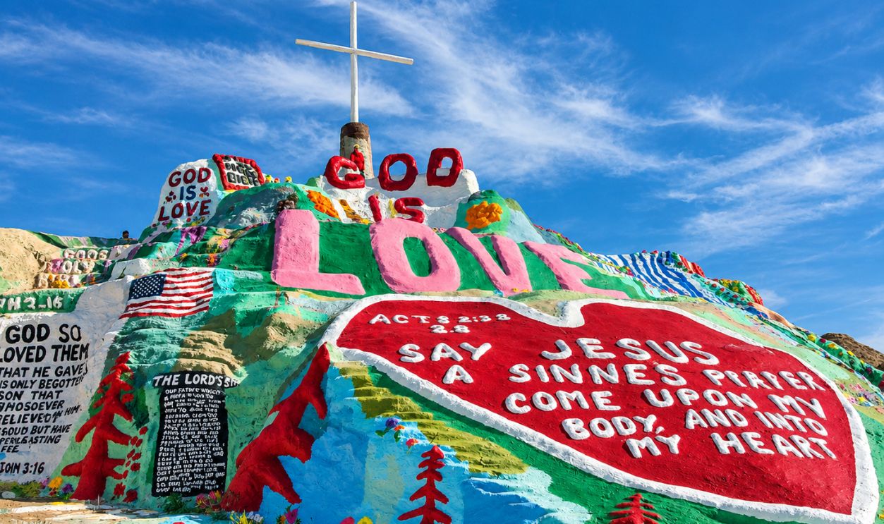 Salvation Mountain