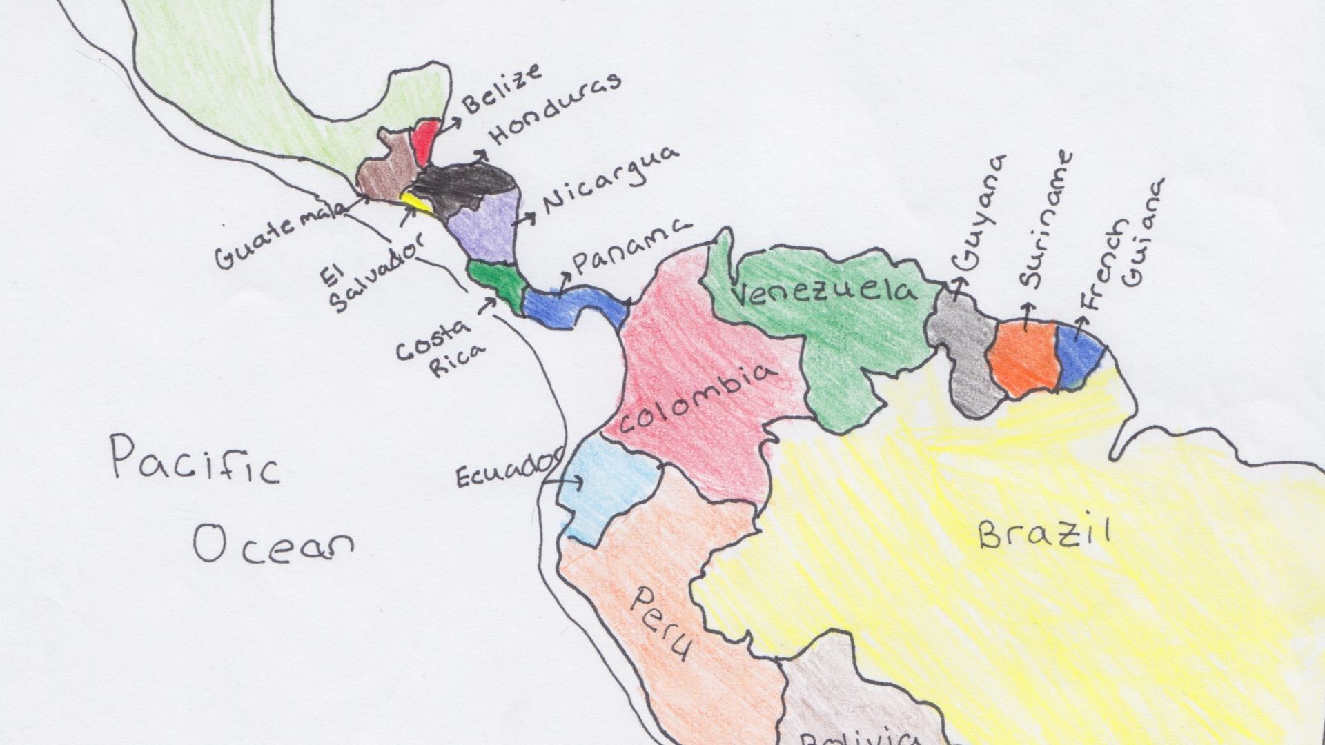 The likely route for coastal migration to the Monte Verde site