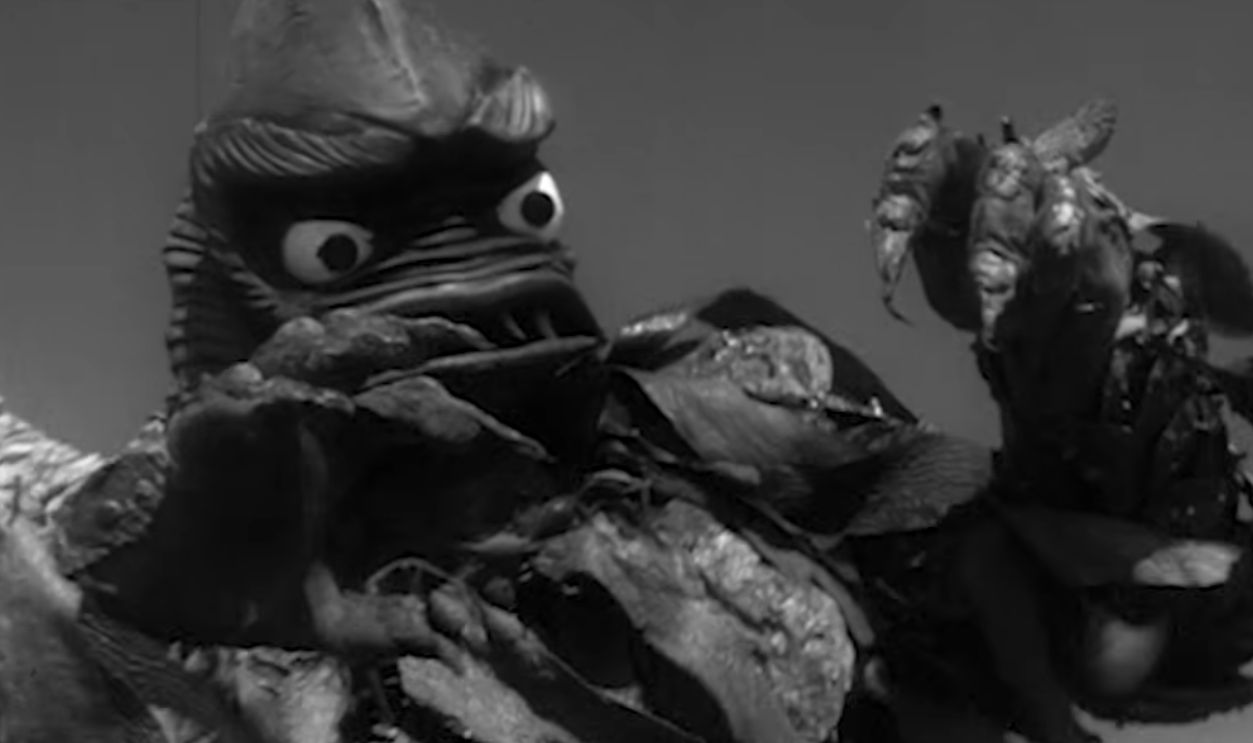 Screenshot from The Beach Girls and the Monster (1965)