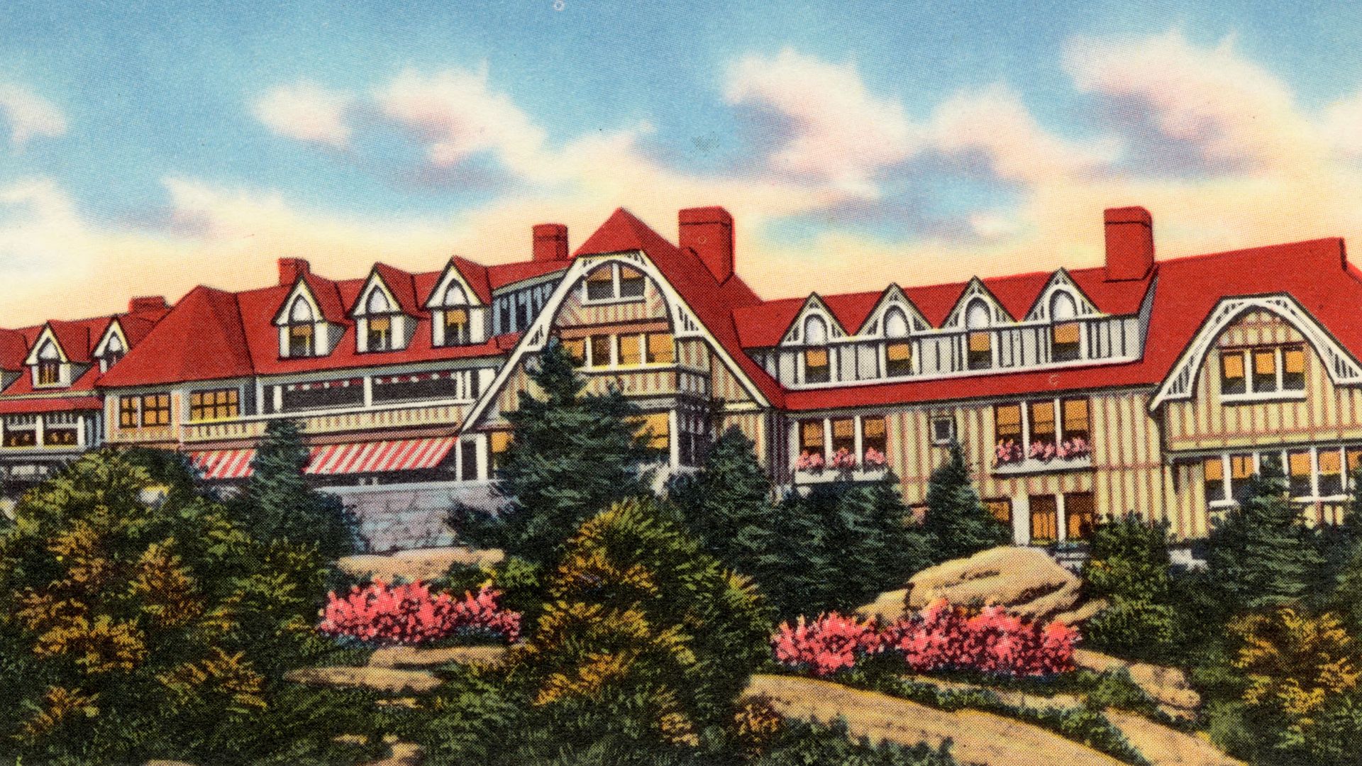 The Eyrie, Summer Home of Mr. John D. Rockefeller, Jr., Seal Harbor, Maine
