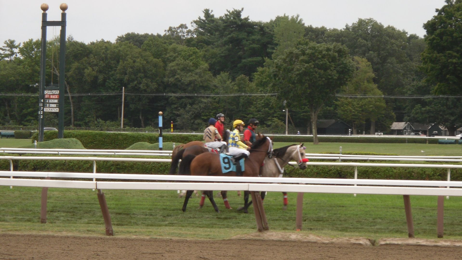 A day at the races at the historic Saratoga Race Course in Saratoga Springs, New York