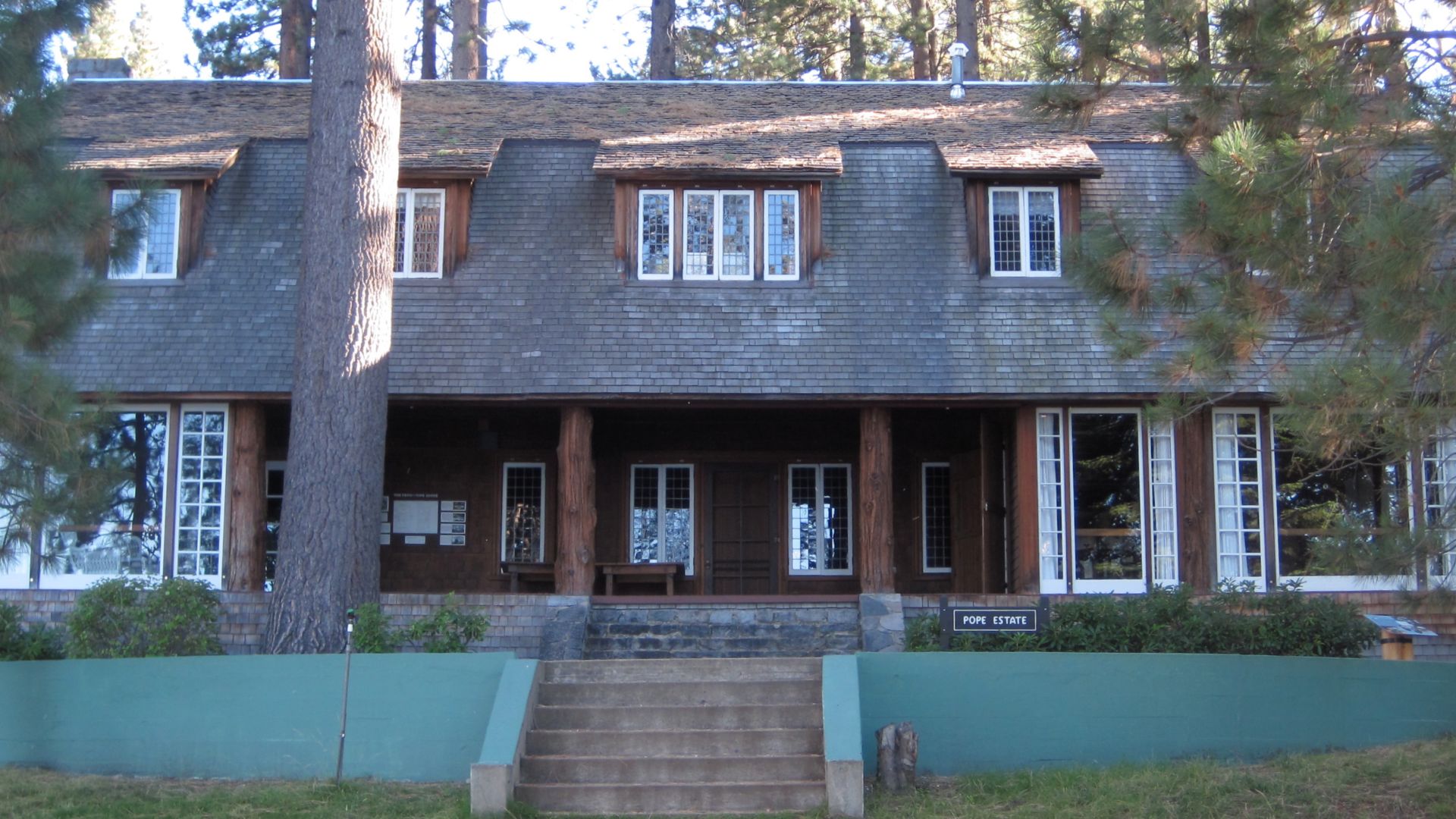In the late 1800's, families traveled from the San Francisco Bay area to Lake Tahoe by railroad. At the final terminal, they transferred to boat to travel to their summer homes.