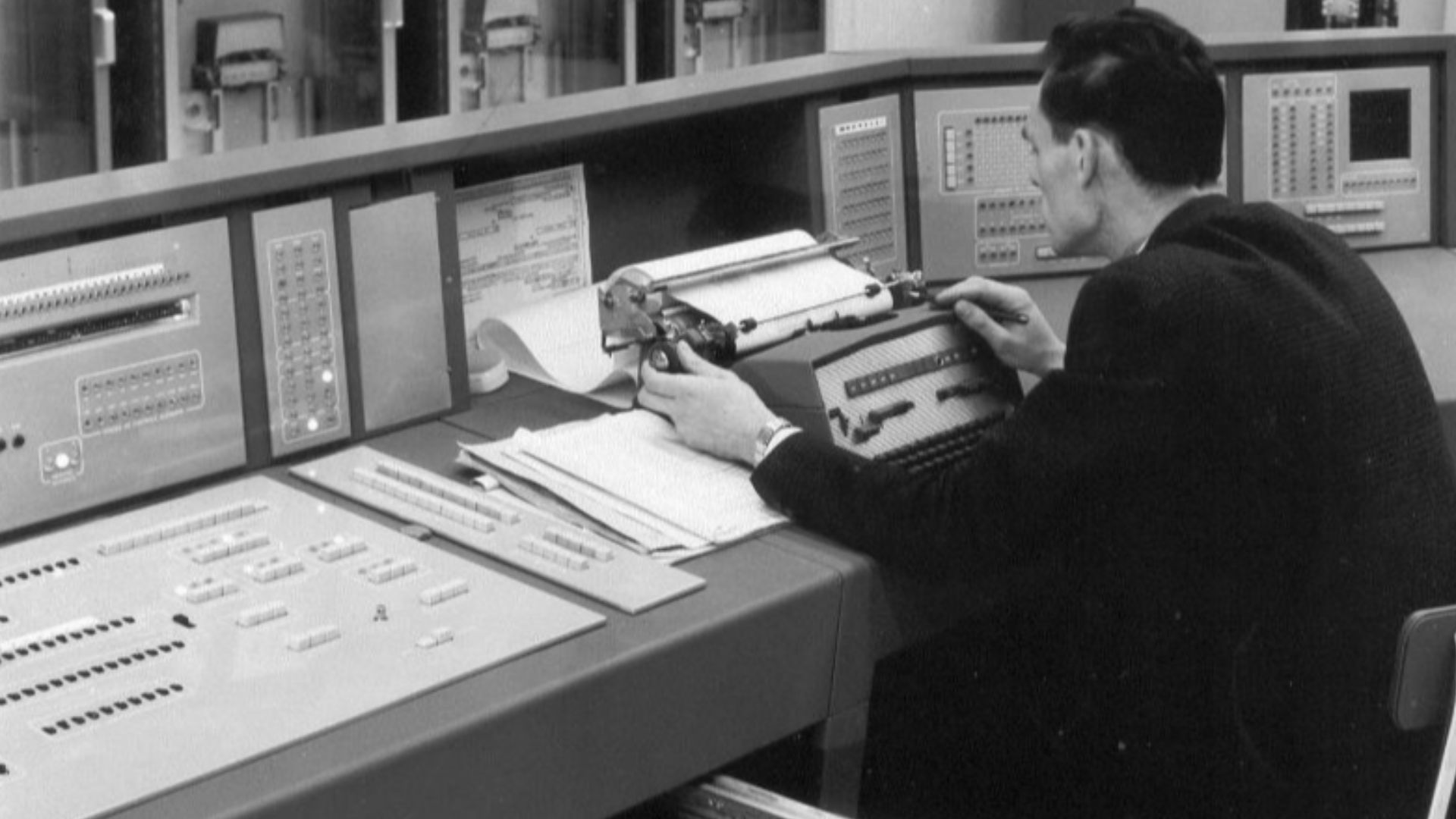 Control panel of the Bull Gamma 60