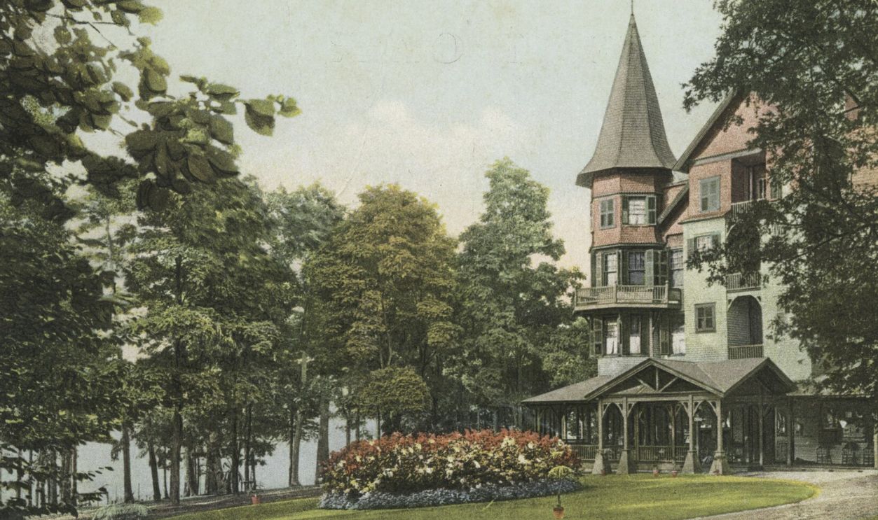 A Glimpse of Sagamore, Lake George