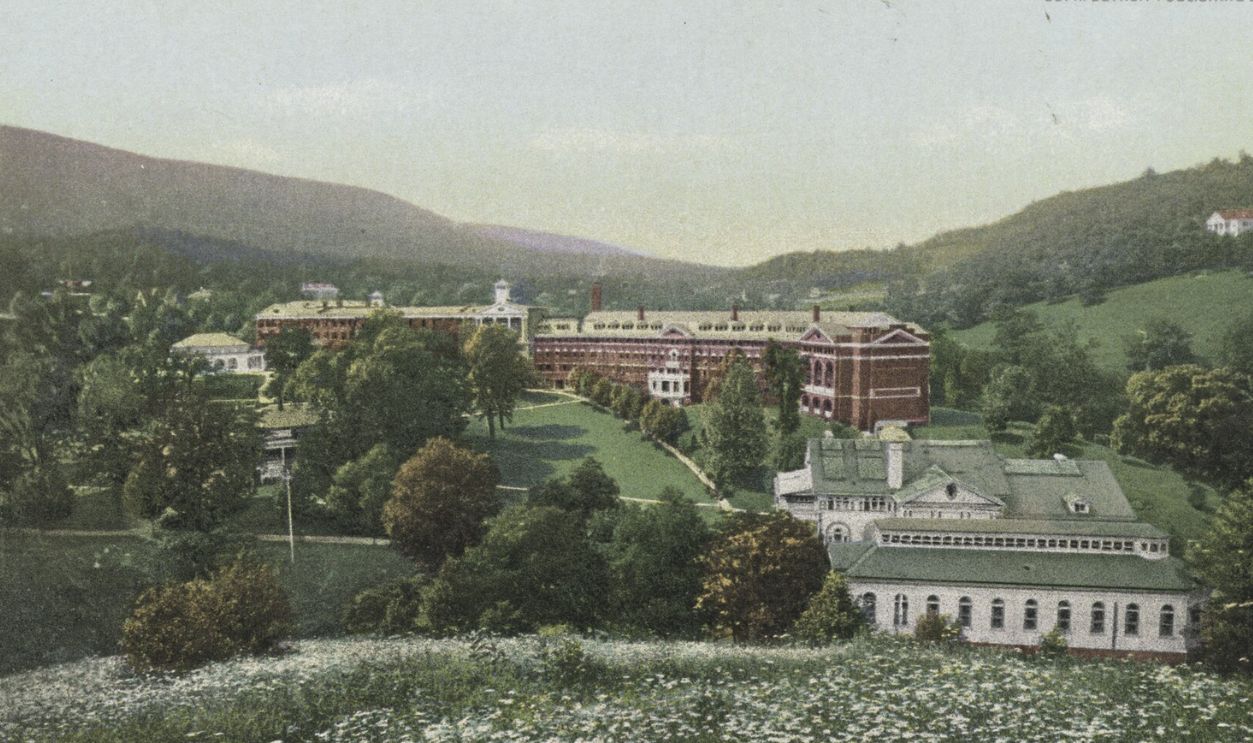 The Homestead from Sunset Hill, Va. Hot Springs