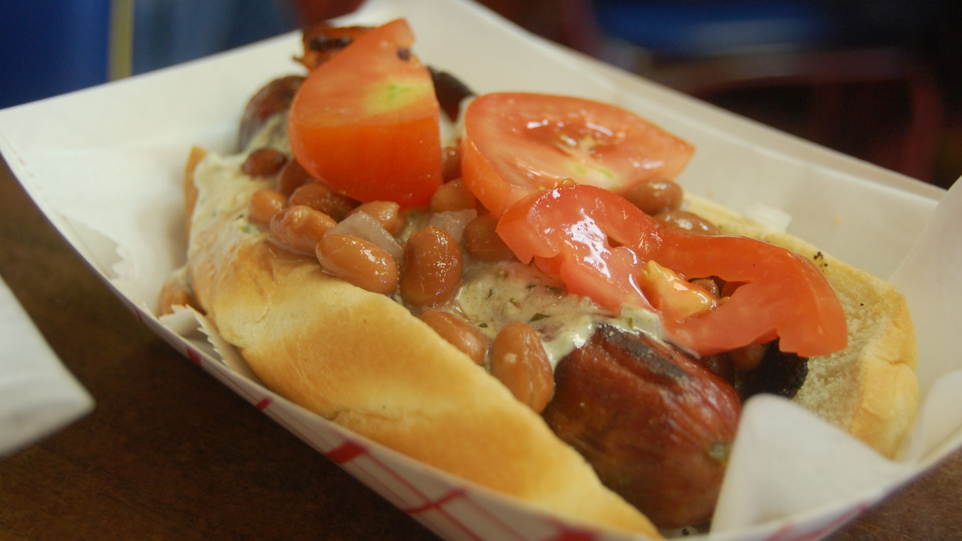 Sonoran hot dog