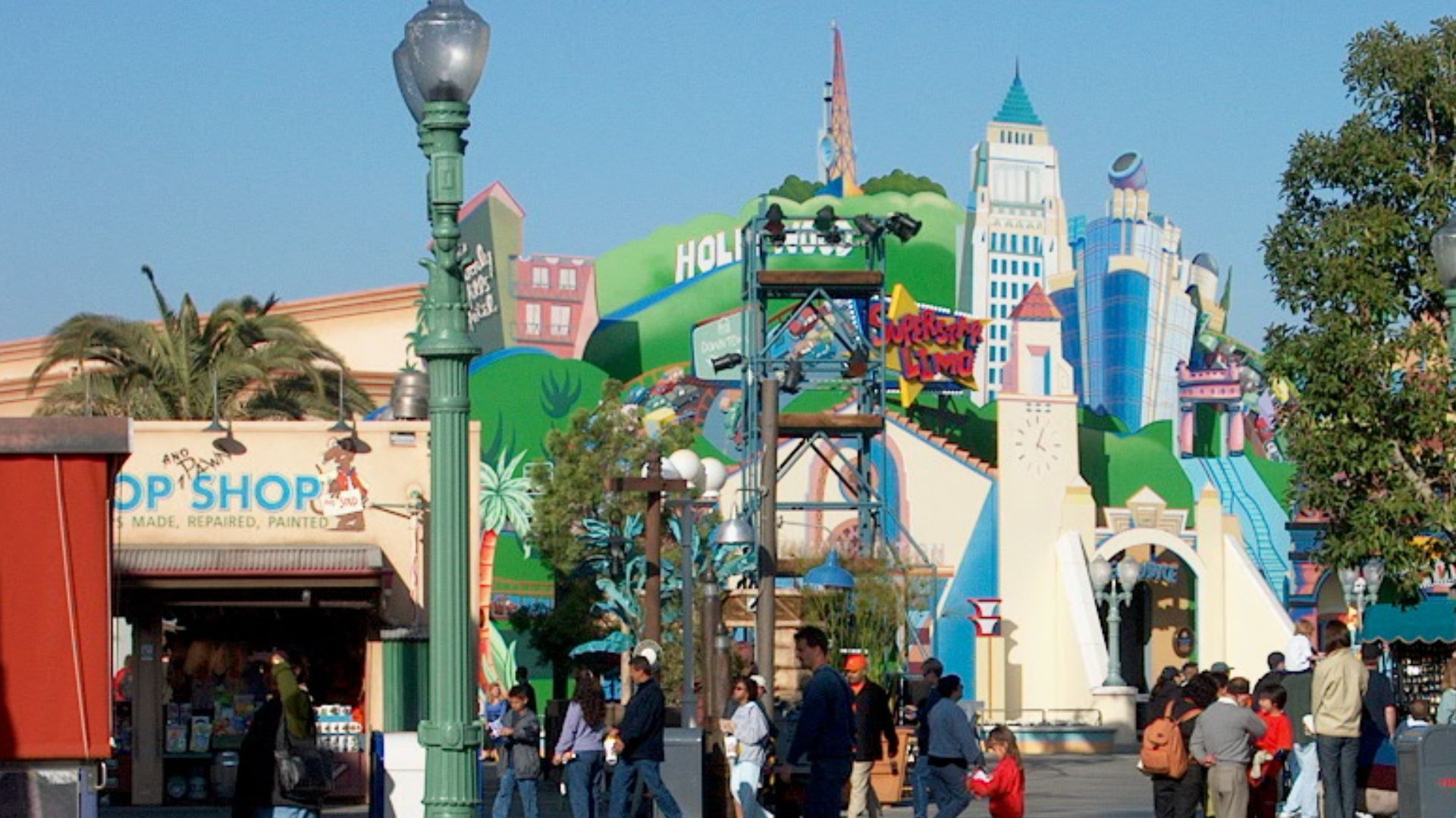The ride's exterior.